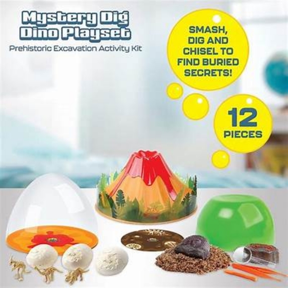 Ryan's World Toy Surprise Unboxing Dino Playset, Fossil Excavation Set with Dino - Picture 4 of 11